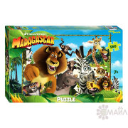 Мозаика "puzzle" 560 "Мадагаскар - 3" (DreamWorks, Мульти)