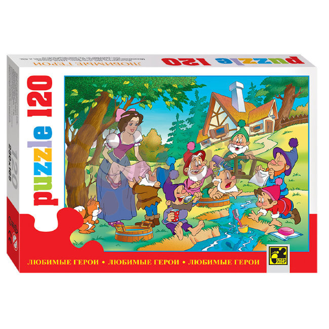 Мозаика "puzzle" 120 "Любимые герои" Мозаика "puzzle" 120 "Любимые герои"