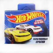 88630 Пальчиковые краски "Hot Wheels", 4цв*40мл