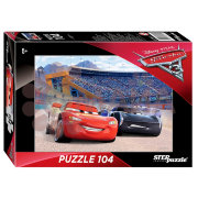 Мозаика "puzzle" 104 "Тачки - 3" (Disney)