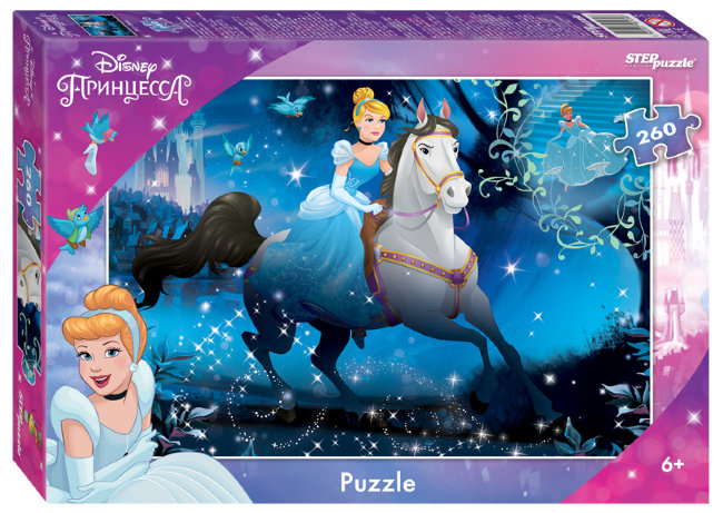 Мозаика "puzzle" 260 "Золушка - 3" (Disney) Мозаика "puzzle" 260 "Золушка - 3" (Disney)