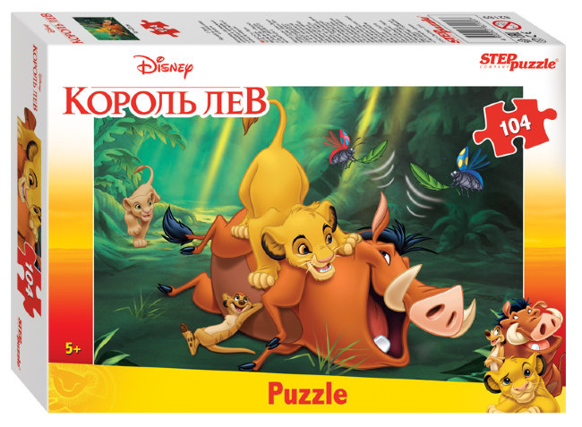 Мозаика "puzzle" 104 "Король Лев" (Disney) Мозаика "puzzle" 104 "Король Лев" (Disney)