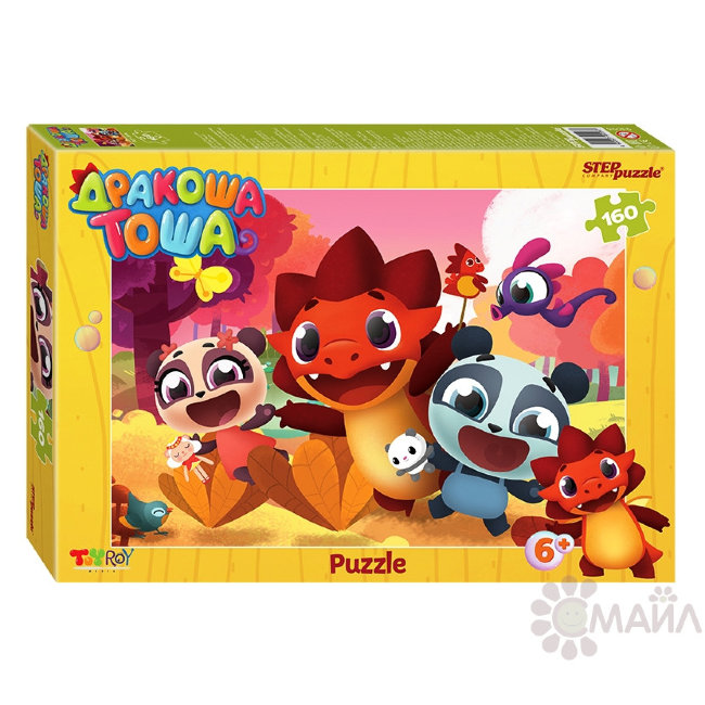 Мозаика "puzzle" 160 "Дракоша Тоша" (ТойРой Медиа)