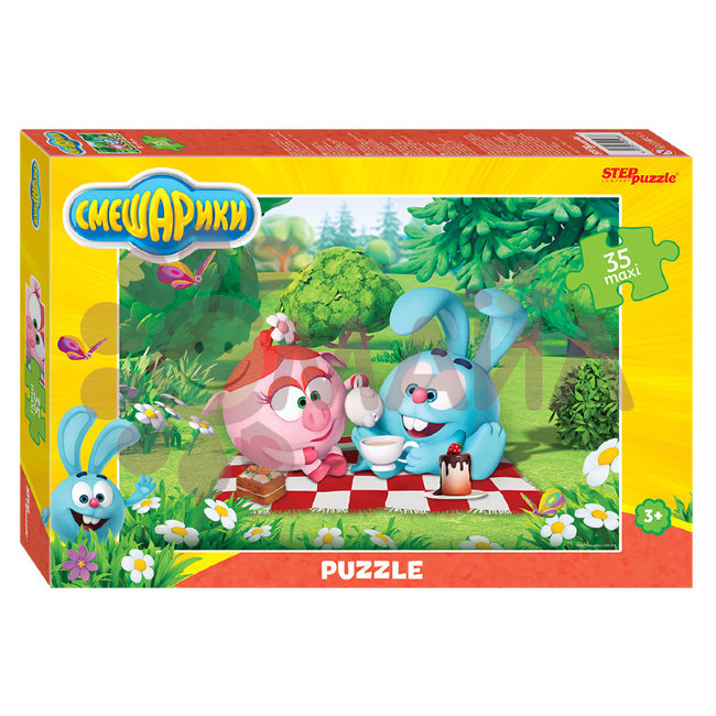 Мозаика "puzzle" 35 MAXI "Смешарики" (Мармелад Медиа) Мозаика "puzzle" 35 MAXI "Смешарики" (Мармелад Медиа)