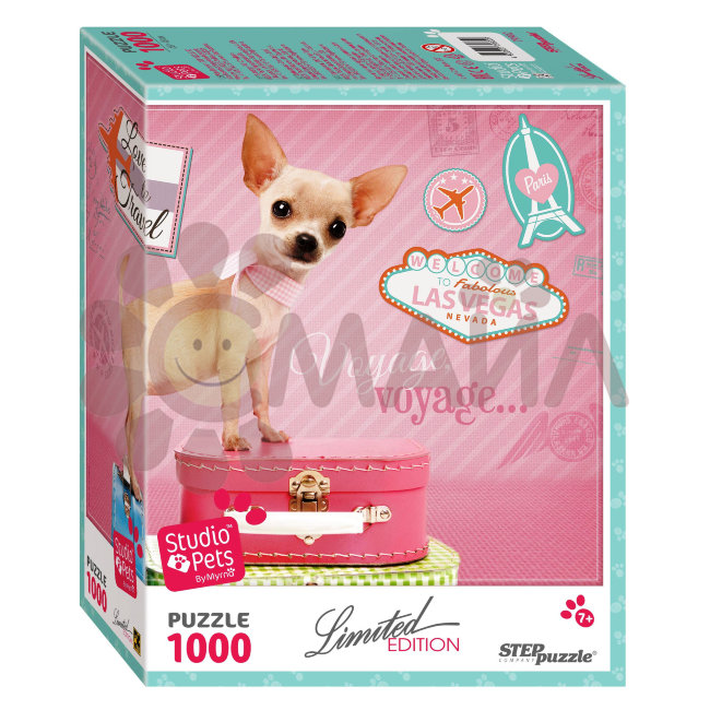 Мозаика "puzzle" 1000 "Щенок" (Limited Edition, Studio Pets By Myrna)