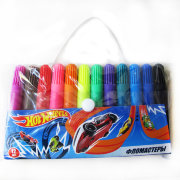 89247 Фломастеры в сумочке "Hot Wheels", 12 цветов 89247 Фломастеры в сумочке "Hot Wheels", 12 цветов