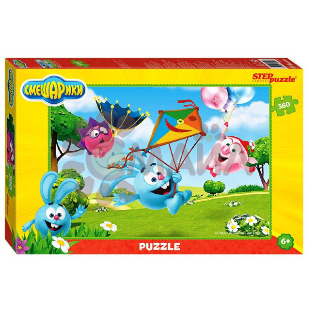 Мозаика "puzzle" 360 "Смешарики" (Мармелад Медиа)
