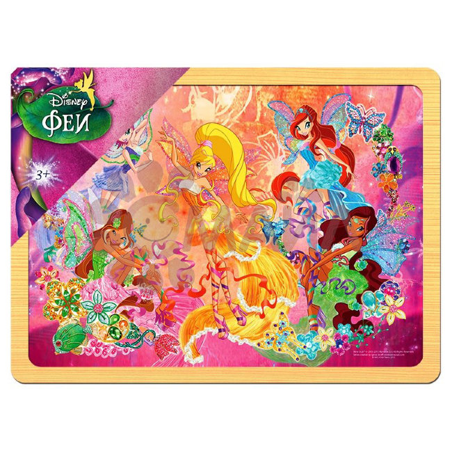 Игра из дерева "Winx" (Rainbow)