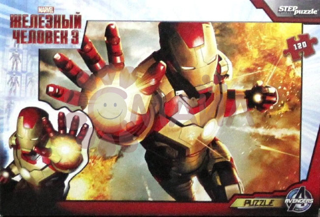 Мозаика "puzzle" 120 "Железный человек 3" (Marvel)