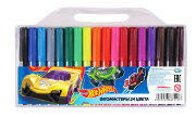 88751 Фломастеры "Hot Wheels", 24 цветов, на водной основе с вентилируемым колпачком в упаковке с ев 88751 Фломастеры "Hot Wheels", 24 цветов, на водной основе с вентилируемым колпачком в упаковке с ев