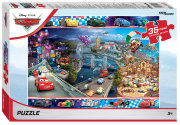 Мозаика "puzzle" 35 MAXI "Тачки - 4" (Disney)