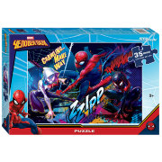 Мозаика "puzzle" 35 MAXI "Человек-паук (new 1)" (Marvel)