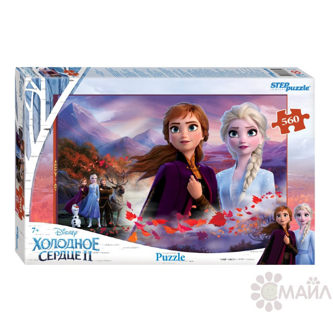 Мозаика "puzzle" 560 "Холодное сердце - 2" (Disney)
