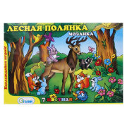 Мозаика в подарочной коробке "Лесная полянка" (210 эл) арт. 01053