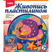 Пк-013 Живопись пластилином "Морская рыбка"
