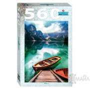 Мозаика "puzzle" 560 "Италия. Озеро Брайес"