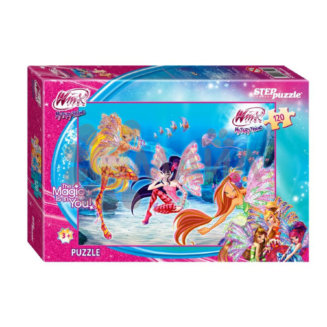 Мозаика "puzzle" 120 "Winx" (Rainbow)