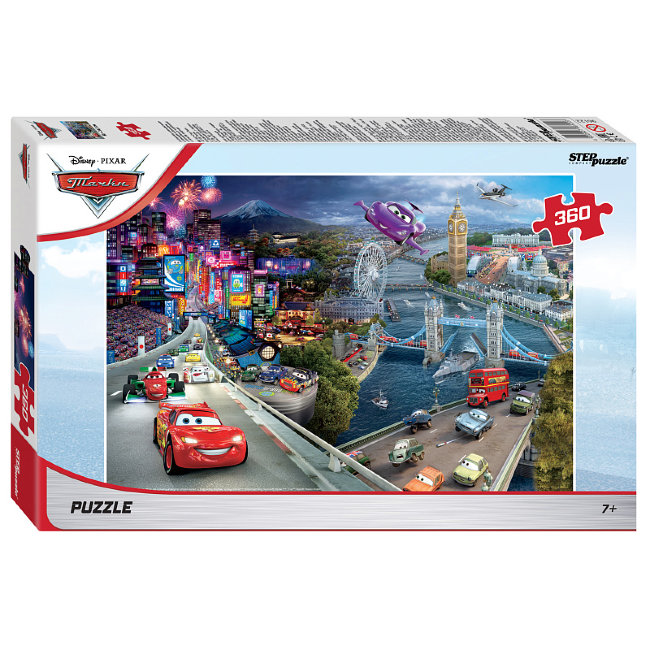Мозаика "puzzle" 360 "Тачки - 4" (Disney)