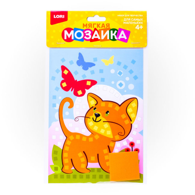 Кэ-007 Мягкая мозаика. Малый набор "Котёнок"