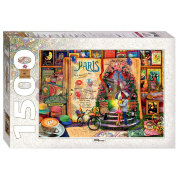 Мозаика "puzzle" 1500 "Париж. Жизнь — открытая книга"