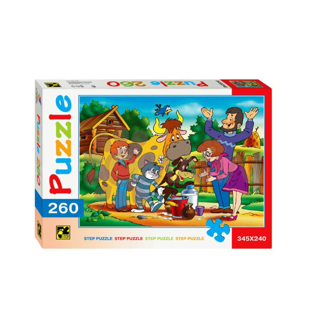 Мозаика "puzzle" 260 "Простоквашино" (С/м) Мозаика "puzzle" 260 "Простоквашино" (С/м)