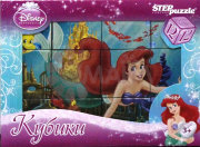 DISNEY 12 кубиков "Русалочка"