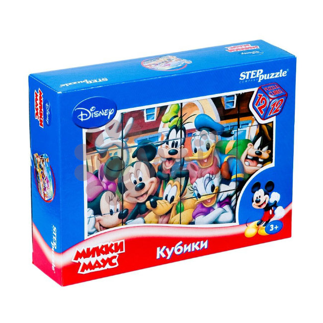 DISNEY 12 кубиков "Микки Маус" че
