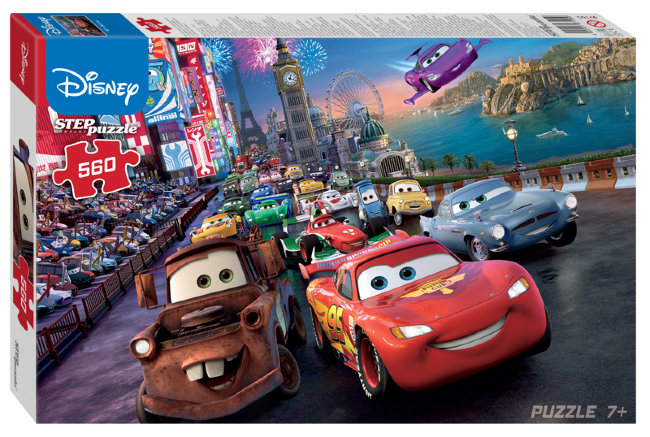 Мозаика "puzzle" 560 "Тачки - 4" (Disney) Мозаика "puzzle" 560 "Тачки - 4" (Disney)