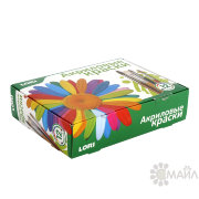 Акр-003 Краски акриловые, 12 цв