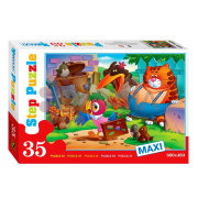 Мозаика "puzzle" 35 MAXI "Попугай Кеша" (С/м) Мозаика "puzzle" 35 MAXI "Попугай Кеша" (С/м)