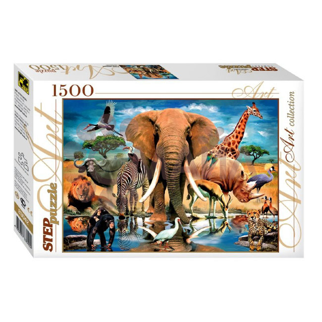 Мозаика "puzzle" 1500 "Мир животных"
