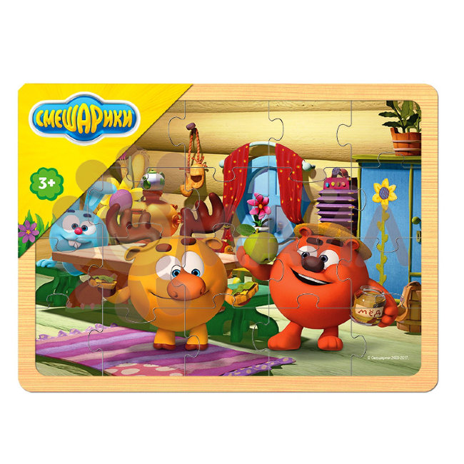 Игра из дерева "Смешарики" (Мармелад Медиа)