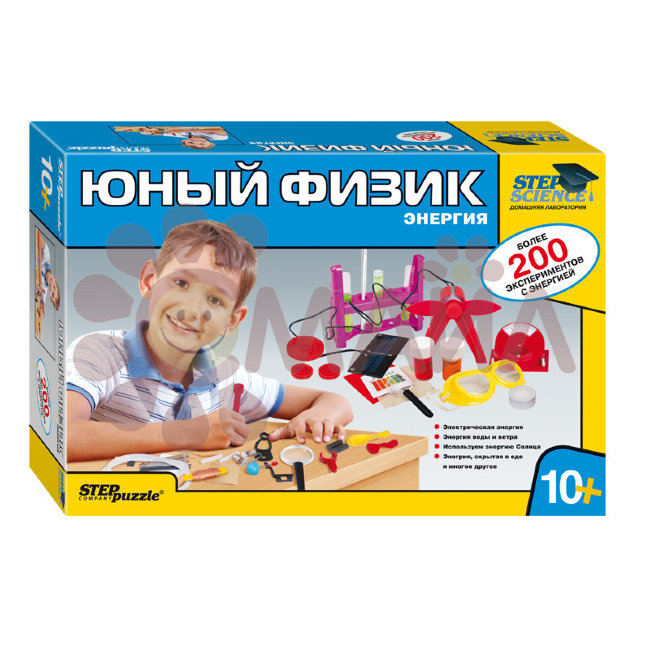 Юный физик. Энергия. Домашняя лаборатория (Step Science)