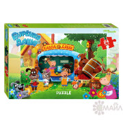 Мозаика "puzzle" maxi 24 "Буренка Даша" (Riki)