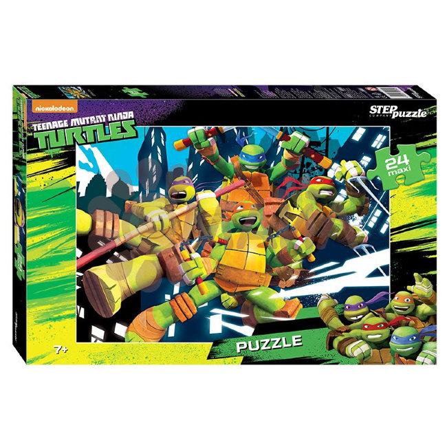 Мозаика "puzzle" maxi 24 "Черепашки Ниндзя" Мозаика "puzzle" maxi 24 "Черепашки Ниндзя"