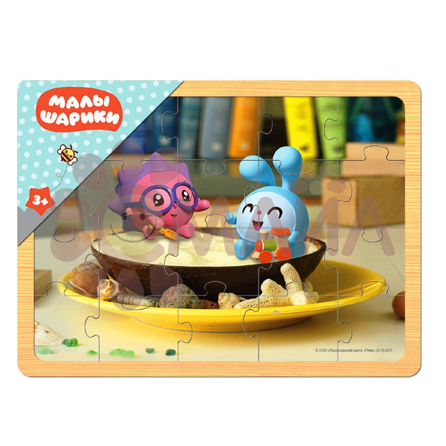 Игра из дерева "Малышарики" (Мармелад Медиа)