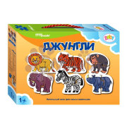 Напольный пазл-мозаика "Джунгли" (Baby Step) (малые)