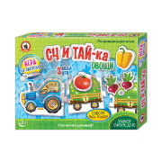 Игра на липучках. "Считай-ка овощи"