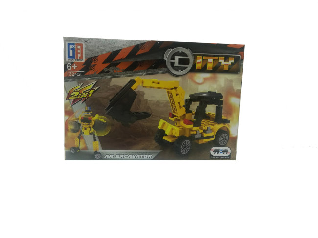 Конструктор "Excavator" Экскаватор-робот 132дет. в/к 22*15*5 (123-142) Конструктор "Excavator" Экскаватор-робот 132дет. в/к 22*15*5 (123-142)