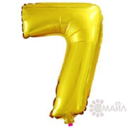 Мини-цифра 7 золото