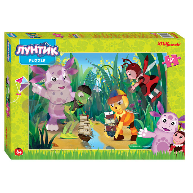 Мозаика "puzzle" 160 "Лунтик" (Мельница) Мозаика "puzzle" 160 "Лунтик" (Мельница)
