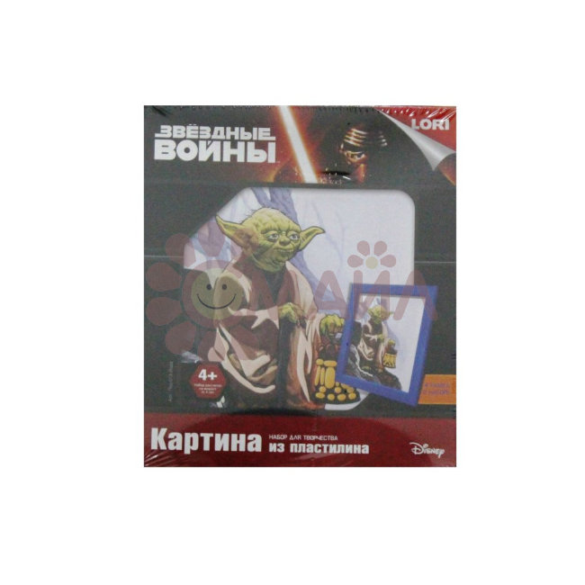 Пкд-013 Картина из пластилина Звездные войны "Йода"