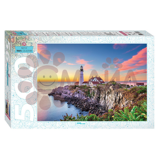 Мозаика "puzzle" 560 "США. Маяк в Портленде"