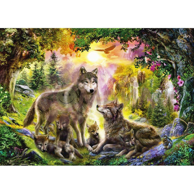 Мозаика "puzzle" 1500 "Волки"
