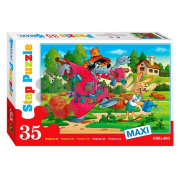Мозаика "puzzle" 35 MAXI "Ну, погоди !" (С/м) Мозаика "puzzle" 35 MAXI "Ну, погоди !" (С/м)