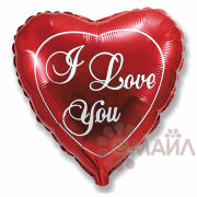 Сердце Flexmetal I Love You красное маленькое