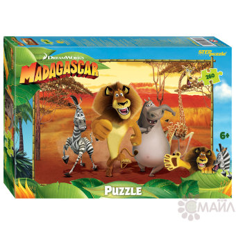 Мозаика "puzzle" 260 "Мадагаскар - 3" (DreamWorks, Мульти)