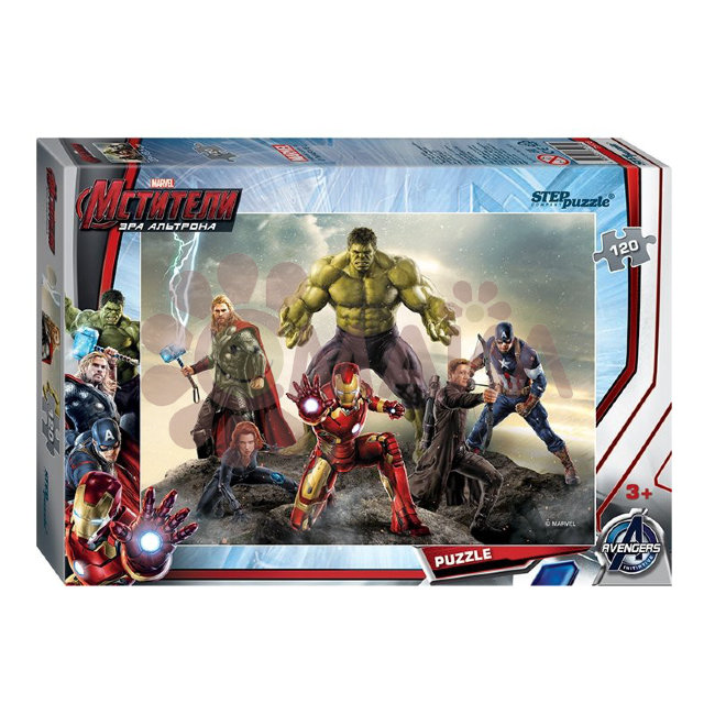 Мозаика "puzzle" 120 "Мстители - 2" (Marvel)