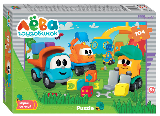 Мозаика "puzzle" 104 "Грузовичок Лёва" (ООО "Первый проект") Мозаика "puzzle" 104 "Грузовичок Лёва" (ООО "Первый проект")
