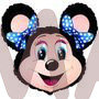 Фигура маленькая минни черная